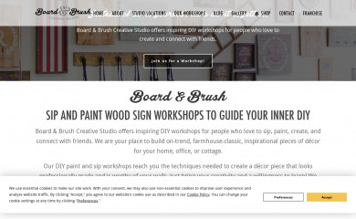 boardandbrush.com screenshot
