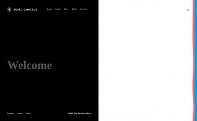 boardgamebud.com screenshot