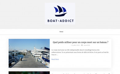 boat-addict.com screenshot
