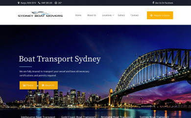 boattransportsydney.com.au screenshot