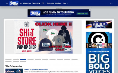 bobandtom.com screenshot