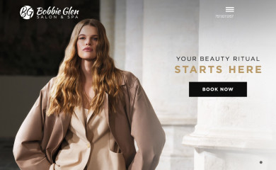 bobbieglenhairsalon.com screenshot