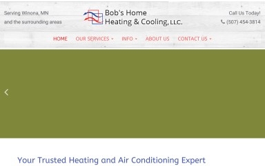 bobshomeheating.com screenshot