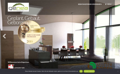 bogenhaus.at screenshot