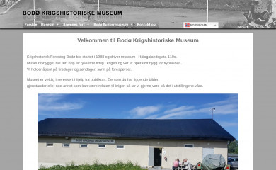 bodokrigsmuseum.no screenshot