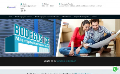 bodegasce.com.co screenshot