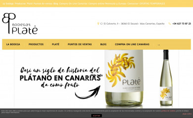 bodegasplate.com screenshot