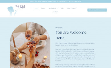 bodyandsoulwhispers.com.au screenshot