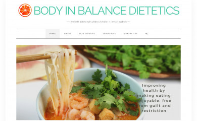 bodyinbalancedietetics.com screenshot