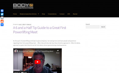 bodyrecomposition.com screenshot