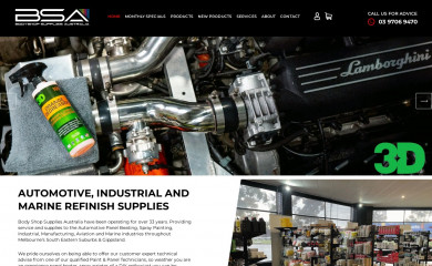 bodyshopdandenong.com.au screenshot