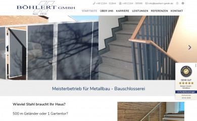 boehlert-gmbh.de screenshot