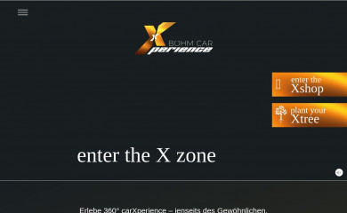 boehmcarxperience.com screenshot