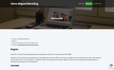 boersting.name screenshot