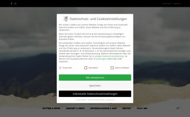 bohnenroesterei.de screenshot