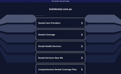 bohdental.com.au screenshot