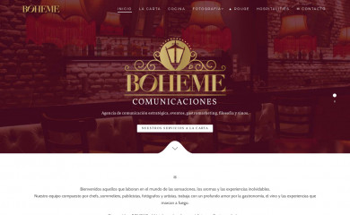 boheme.cl screenshot