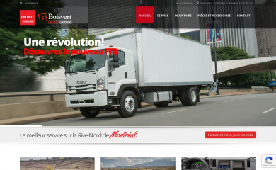 boisvertisuzu.com screenshot