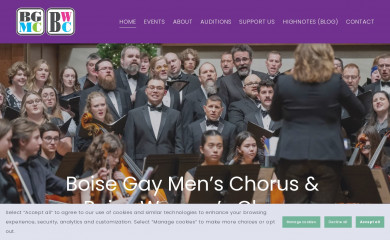 boisechoruses.org screenshot