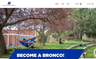 boisestate.edu screenshot
