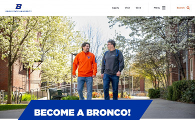 boisestate.edu screenshot