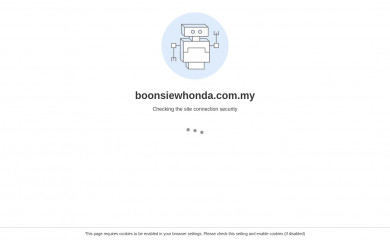 boonsiewhonda.com.my screenshot