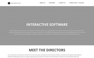 bookandblack.com.au screenshot