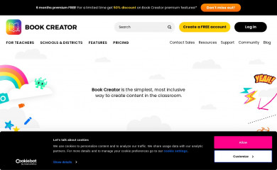 bookcreator.com screenshot