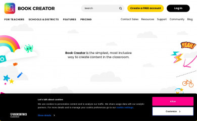 bookcreator.com screenshot