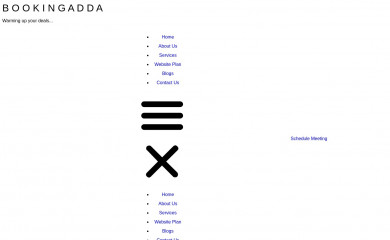 bookingadda.in screenshot