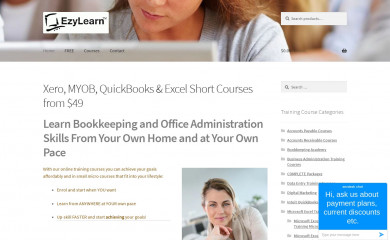 bookkeepercourse.com.au screenshot