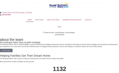 bookspanbaker.com screenshot