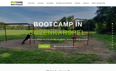 bootcamp-enkhuizen.nl screenshot