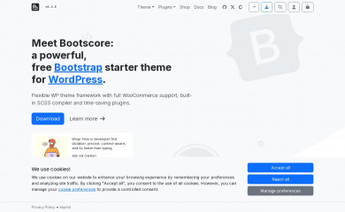 https://bootscore.me/ screenshot