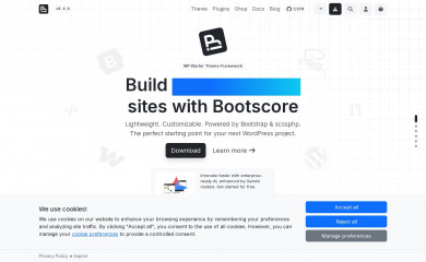 https://bootscore.me/ screenshot