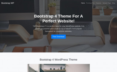 WP Bootstrap 4 Child screenshot
