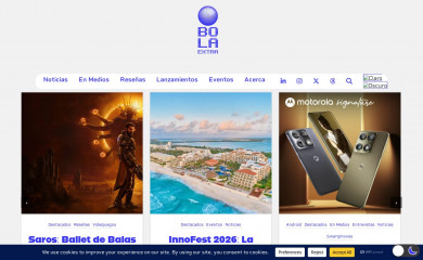 bolaextra.cl screenshot
