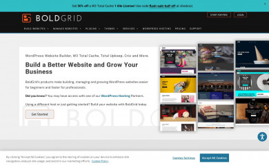 boldgrid.com screenshot