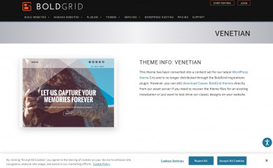 http://www.boldgrid.com/venetian screenshot