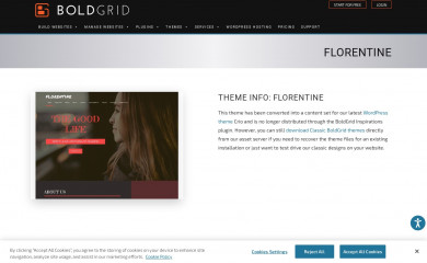 https://www.boldgrid.com/florentine screenshot
