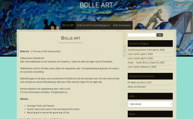bolleart.se screenshot