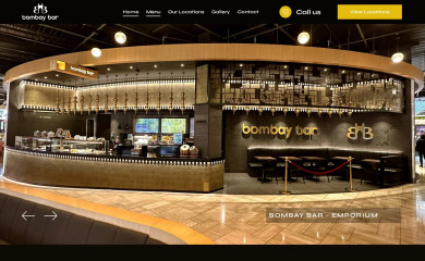 bombaybar.com.au screenshot