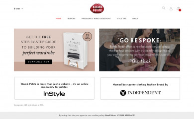 http://bombpetite.com screenshot