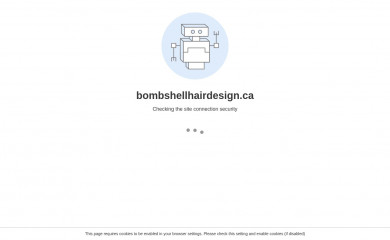 bombshellhairdesign.ca screenshot
