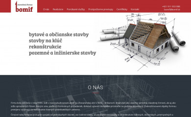 bomif.sk screenshot