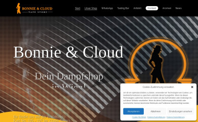 bonnieandcloud.at screenshot