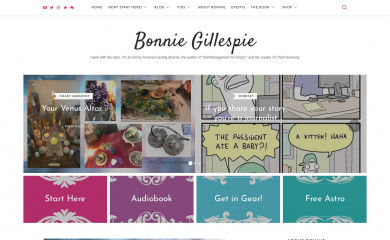 bonniegillespie.com screenshot