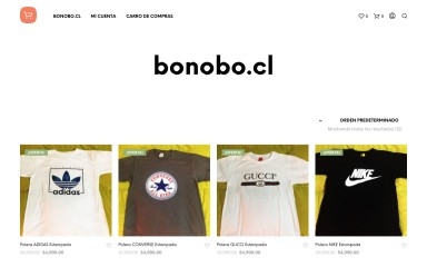 bonobo.cl screenshot
