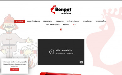 bonpet.hu screenshot