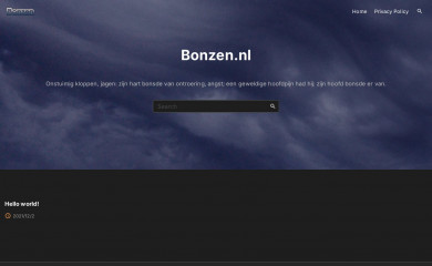 bonzen.nl screenshot